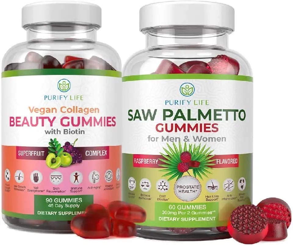 Vegan Collagen Gummies with Biotin & Saw Palmetto L721330