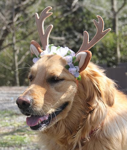 Adjustable Christmas Reindeer Antlers Headband S31800