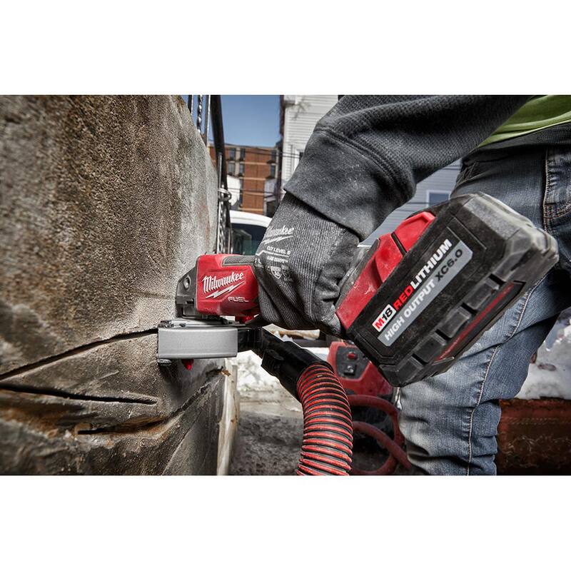 18-Volt Lithium-Ion Brushless Cordless 4-1/2 in./5 in. Grinder with Starter Kit J970