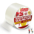 Transparent Window Weather Sealing Tape, 2-Inch x 30 Yards R14750