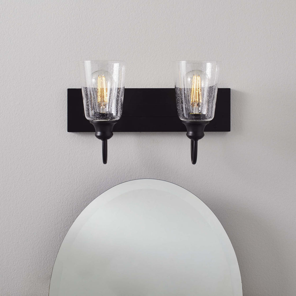 16" Bronze 2-Light Vanity Light V5649