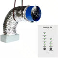 3300 CFM Whole House Fan with 2-Speed Wall Switch B237343