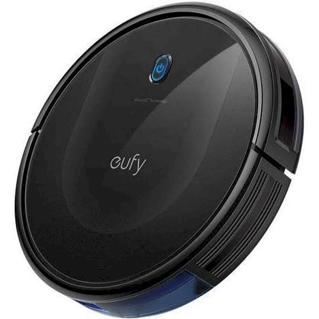 Black Super-Thin Robot Vacuum Cleaner G912986