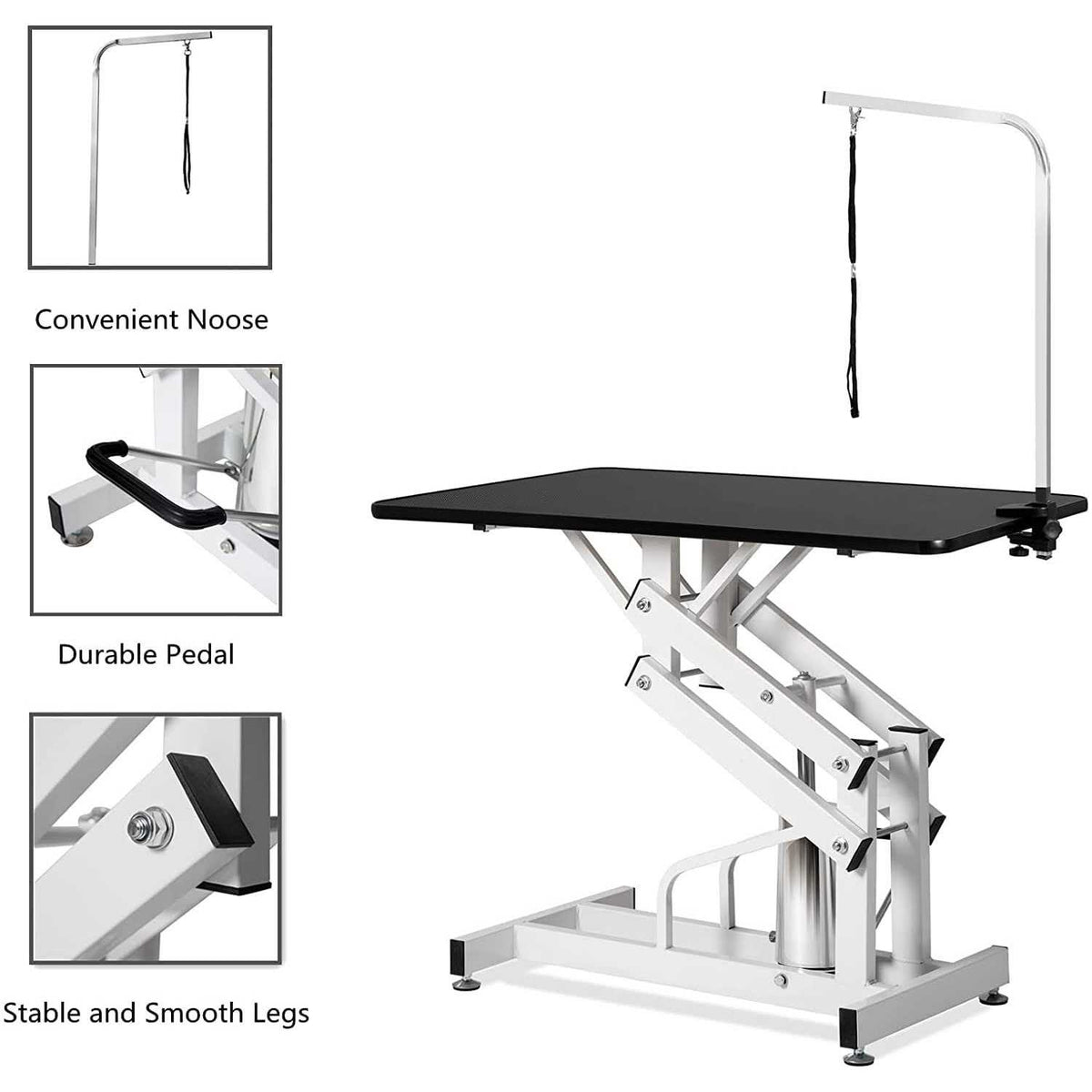 Hydraulic Pet Grooming Table Adjustable Height S59053
