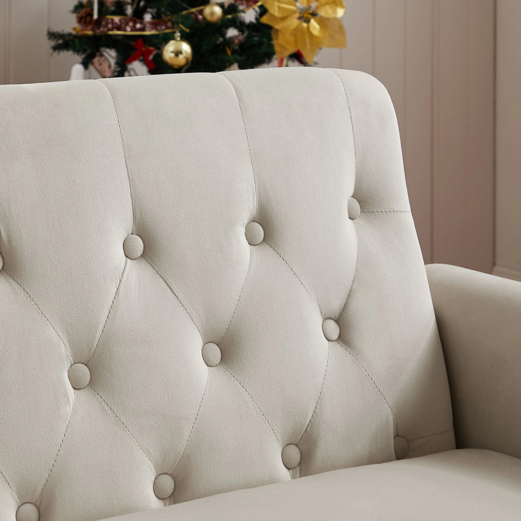 Velvet Convertible Sleeper Sofa Bed B729246