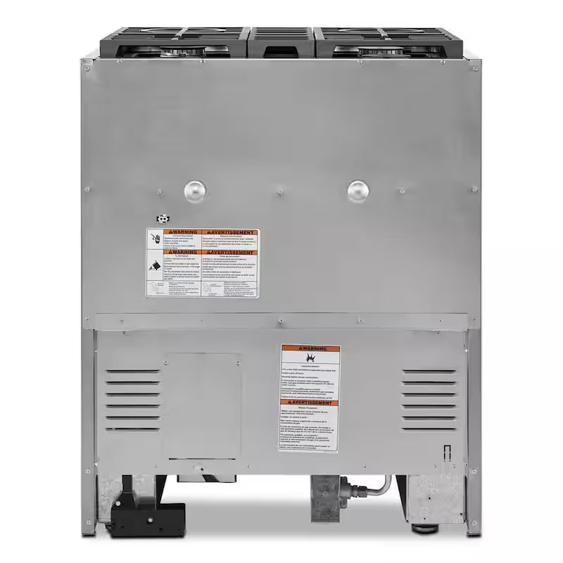4 Burner Dual Fuel Freestanding Smart Range H548