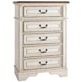 34 5-Drawer Engineered Wood Chest A798564