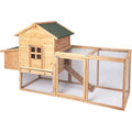 Large Wooden Chicken Coop with Ventilation P529