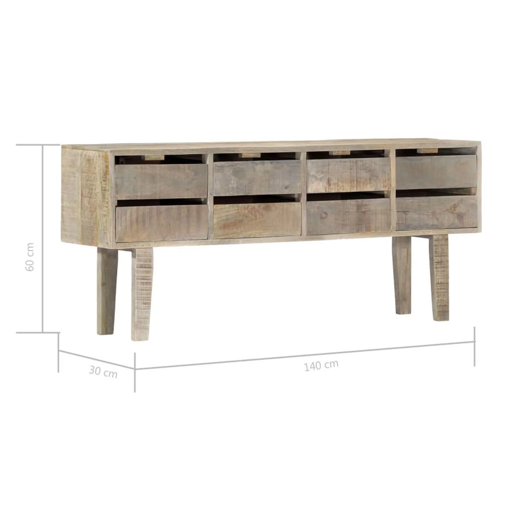 Wooden Sideboard with 8 Storage Drawers Z7239