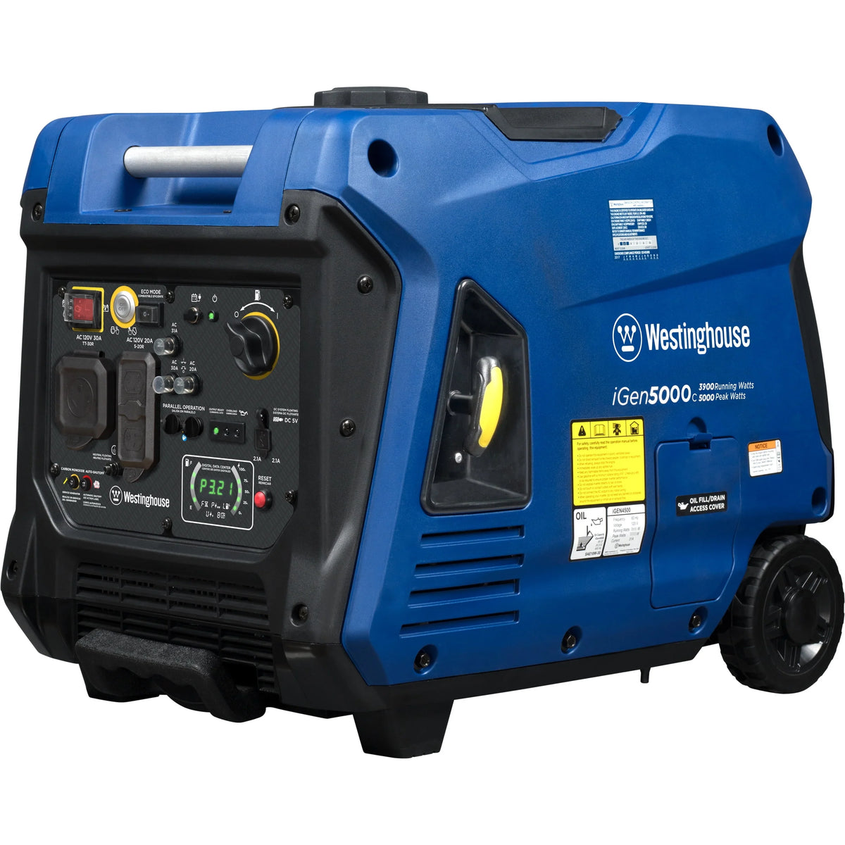 Gasoline Powered Portable Inverter Generator with CO Sensor R610623