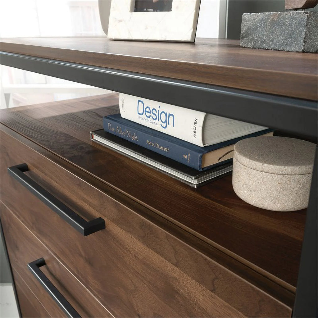 4-Drawer Bedroom Dresser with Open Shelf Q3563