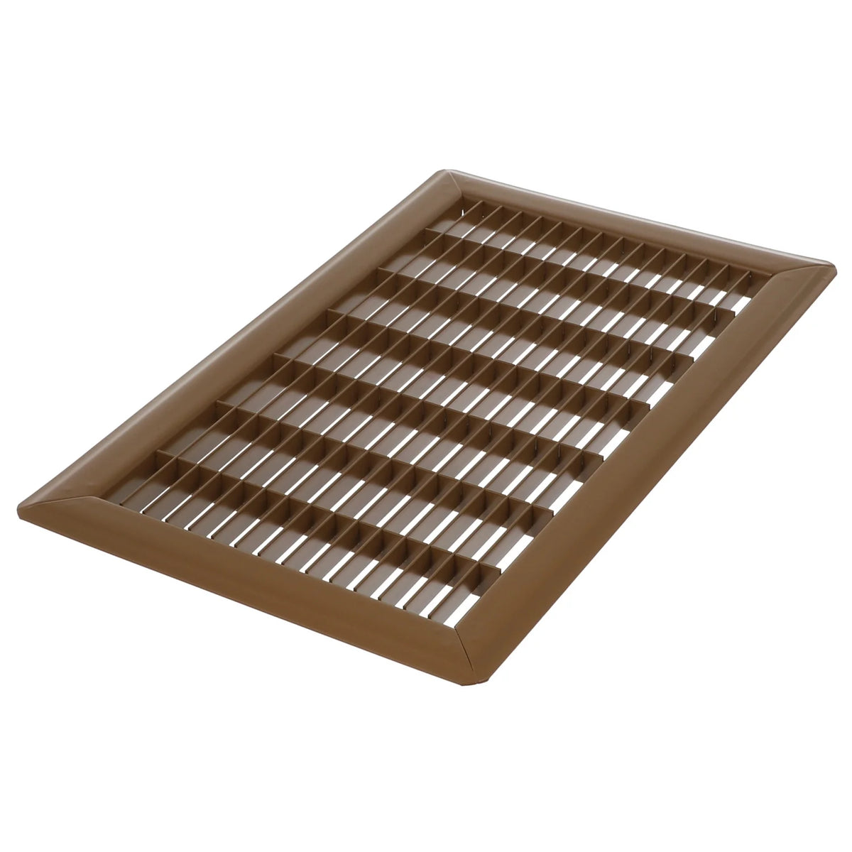 6in x 30in Brown Heavy Gauge Steel Floor Grille M3606