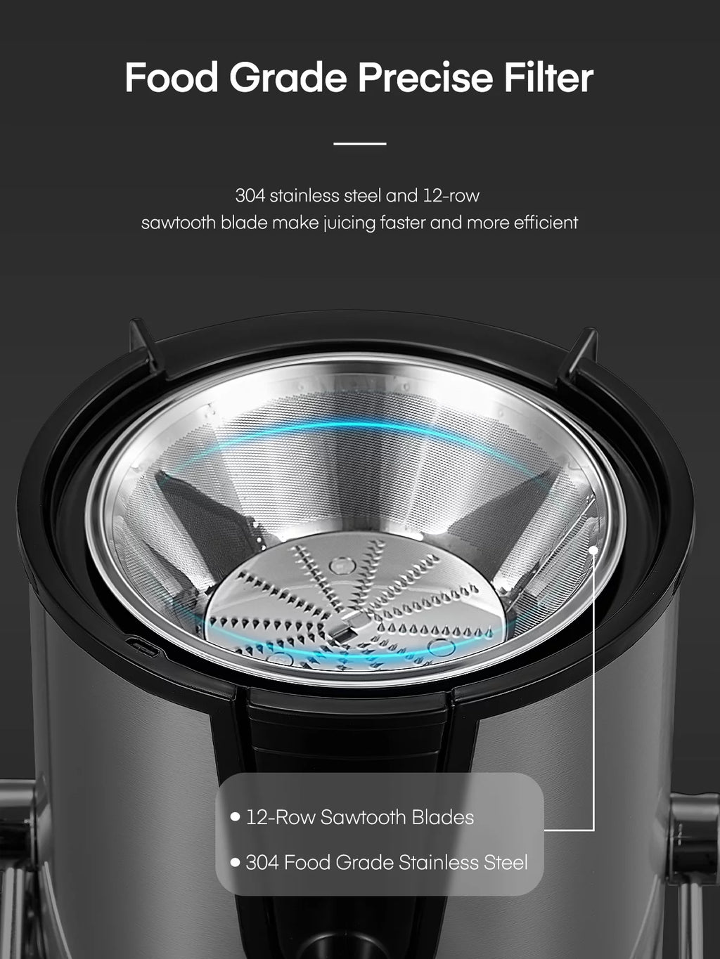 400W 3 Speed Juicer Machine P1319