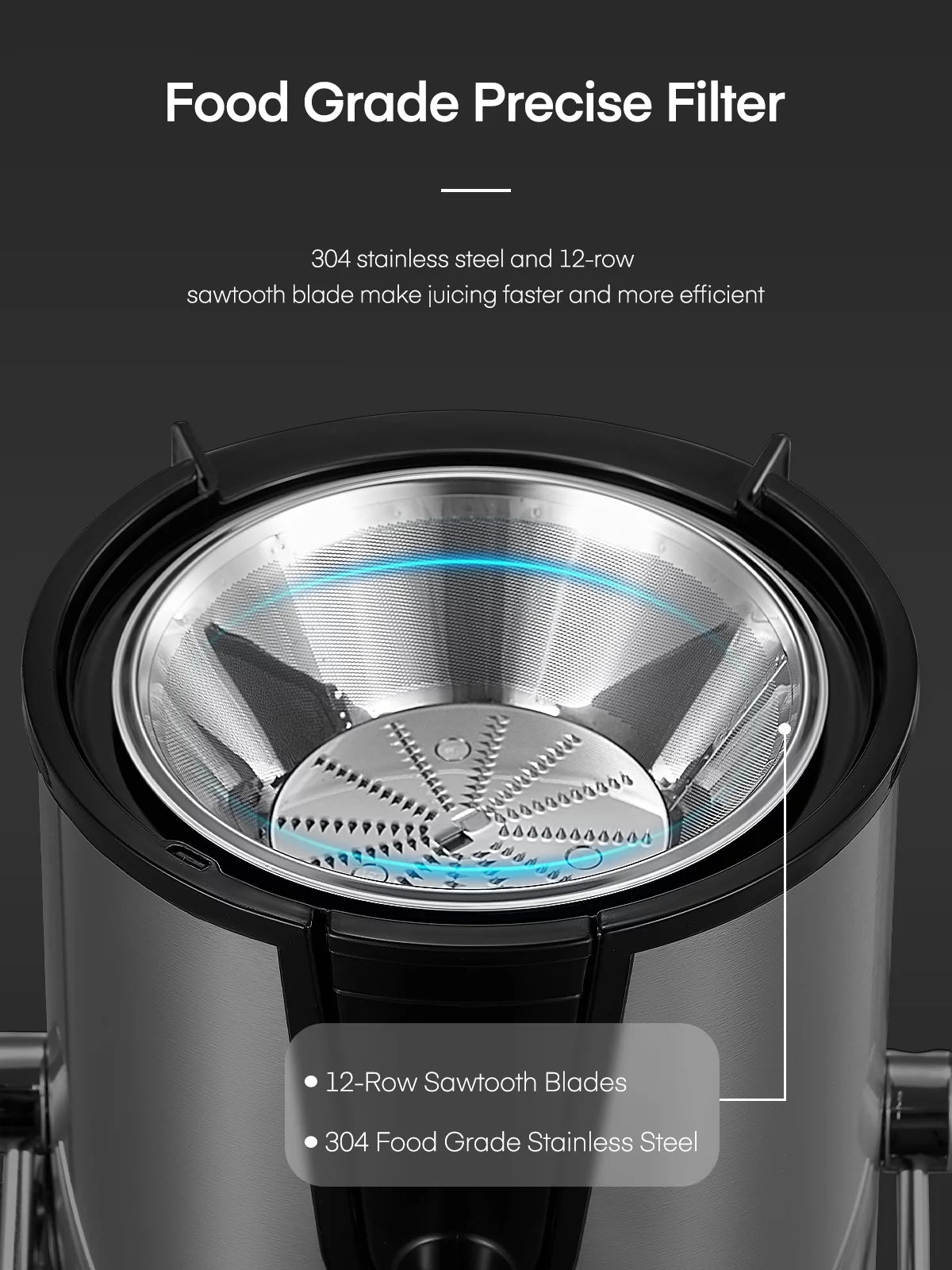 400W 3 Speed Juicer Machine P1319
