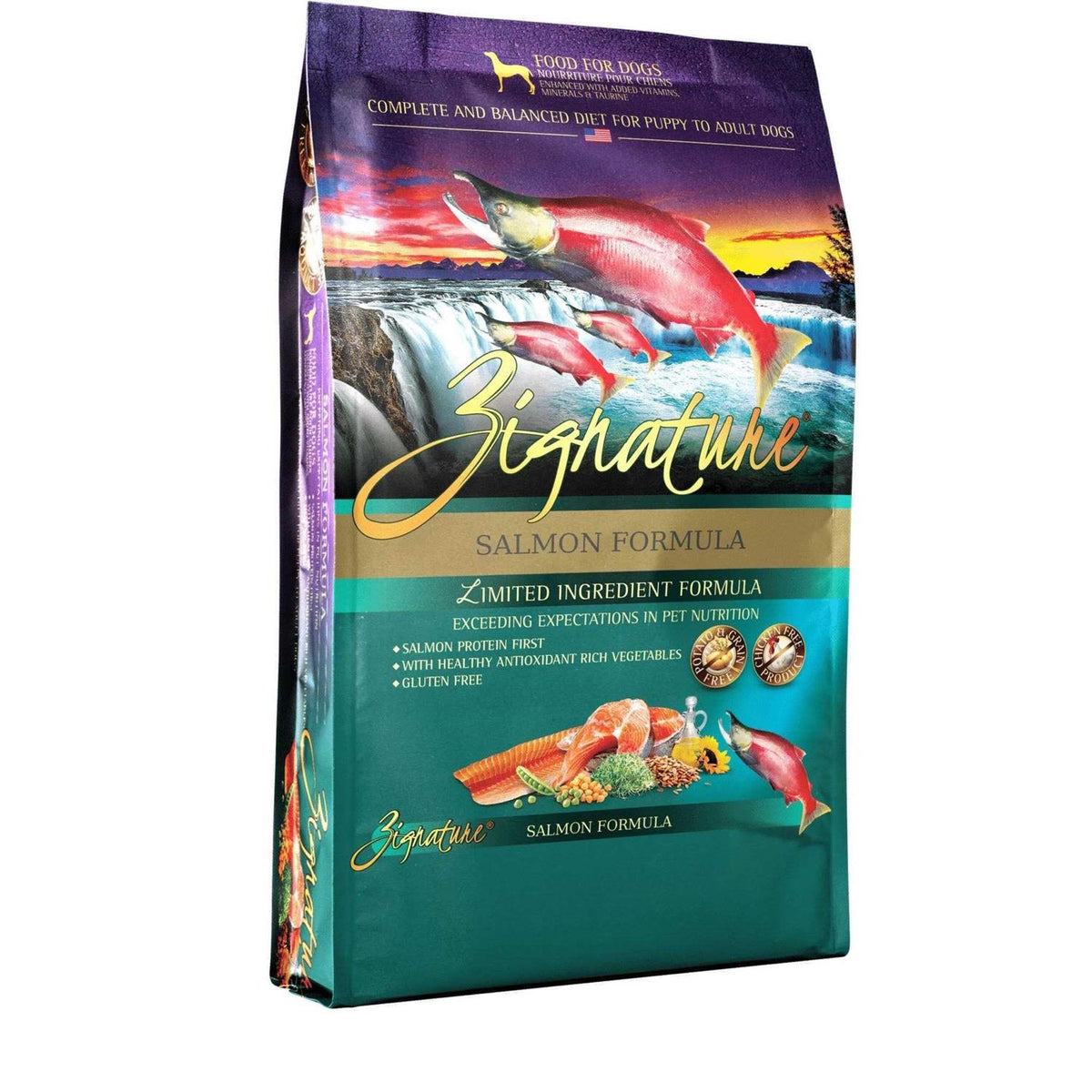 Salmon Formula Dry Dog Food M71049