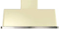 48 in. Antique White Wall Mount Range Hood with 600 CFM Blower S458