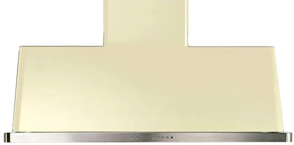 48 in. Antique White Wall Mount Range Hood with 600 CFM Blower S458