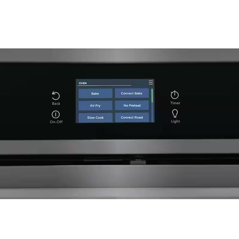 30 in. Single Electric Built-In Wall Oven with Total Convection in Black Stainless Steel R909