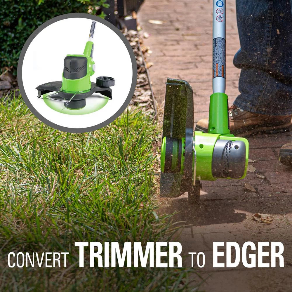 24V 12 Cordless String Trimmer/Edger with 2.0 Ah Battery & Charger W752890