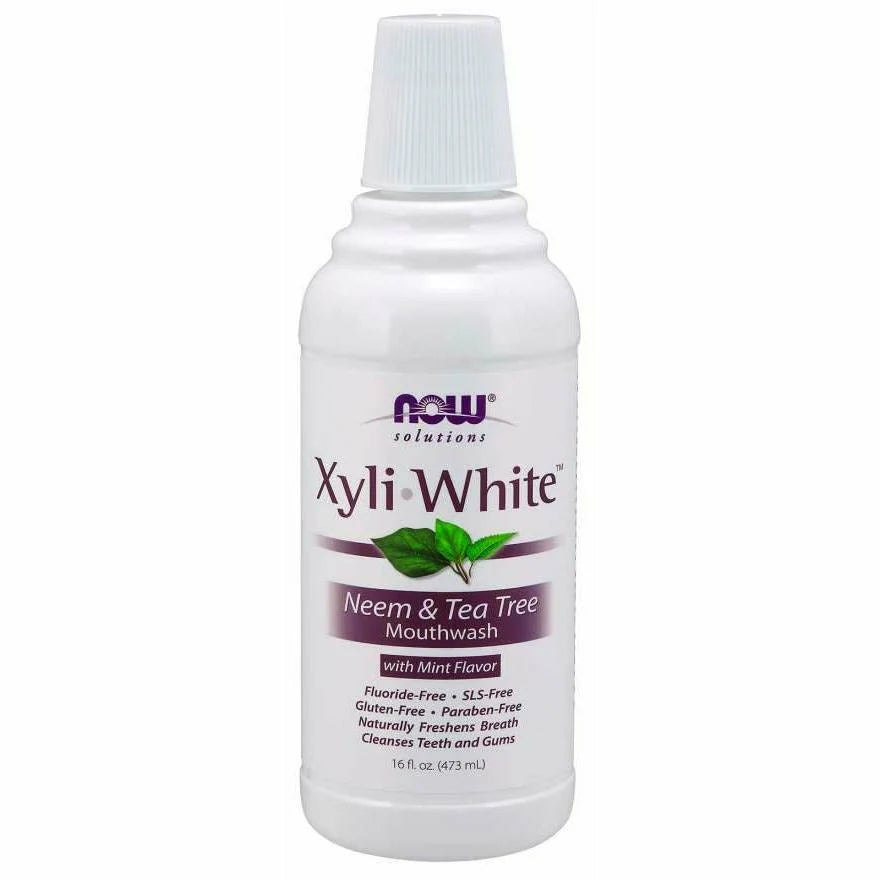 Neem & Tea Tree Mouthwash 16oz Y242