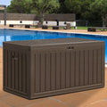 86 Gallon Double-Wall Resin Deck Box O204897