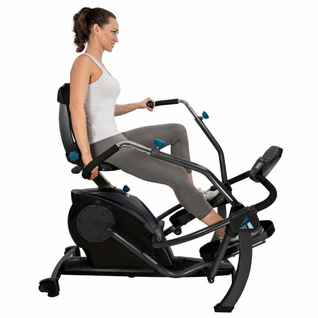 Black Recumbent Cross Trainer and Cardio Elliptical T97183