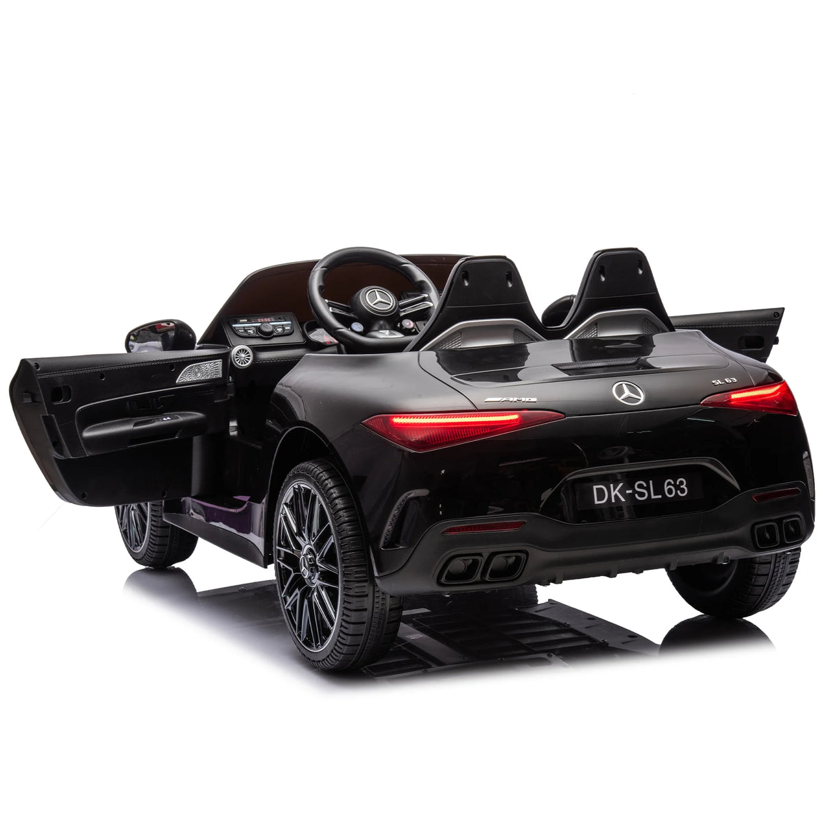 24V Electric Car for Kids with Parent Remote Control and Wide Seat D3408