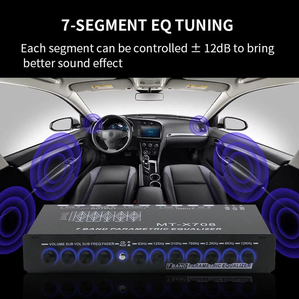 7 Band Car Audio Equalizer J276