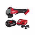 18-Volt Lithium-Ion Brushless Cordless 4-1/2 in./5 in. Grinder with Starter Kit J970